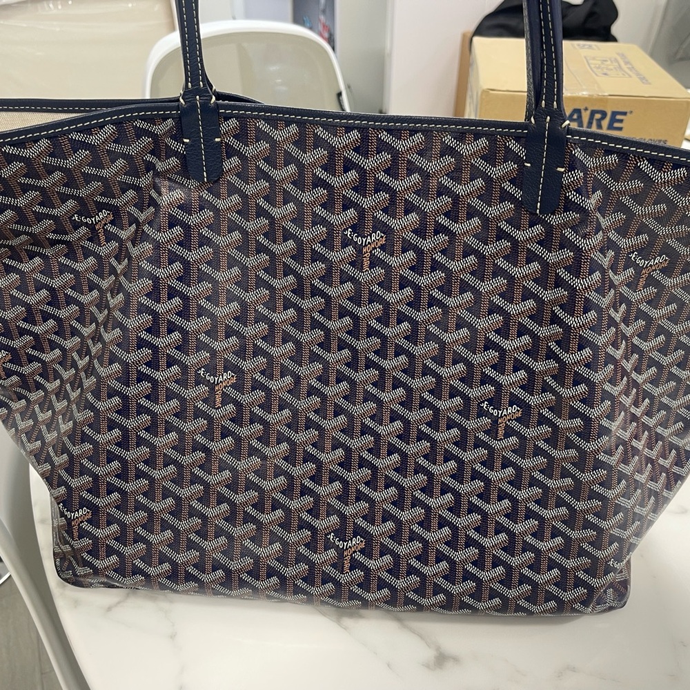 Stylish Blue Tote Bag